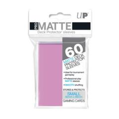 PRO-Matte Small Size Deck Protector sleeves (60 ct.) Pink